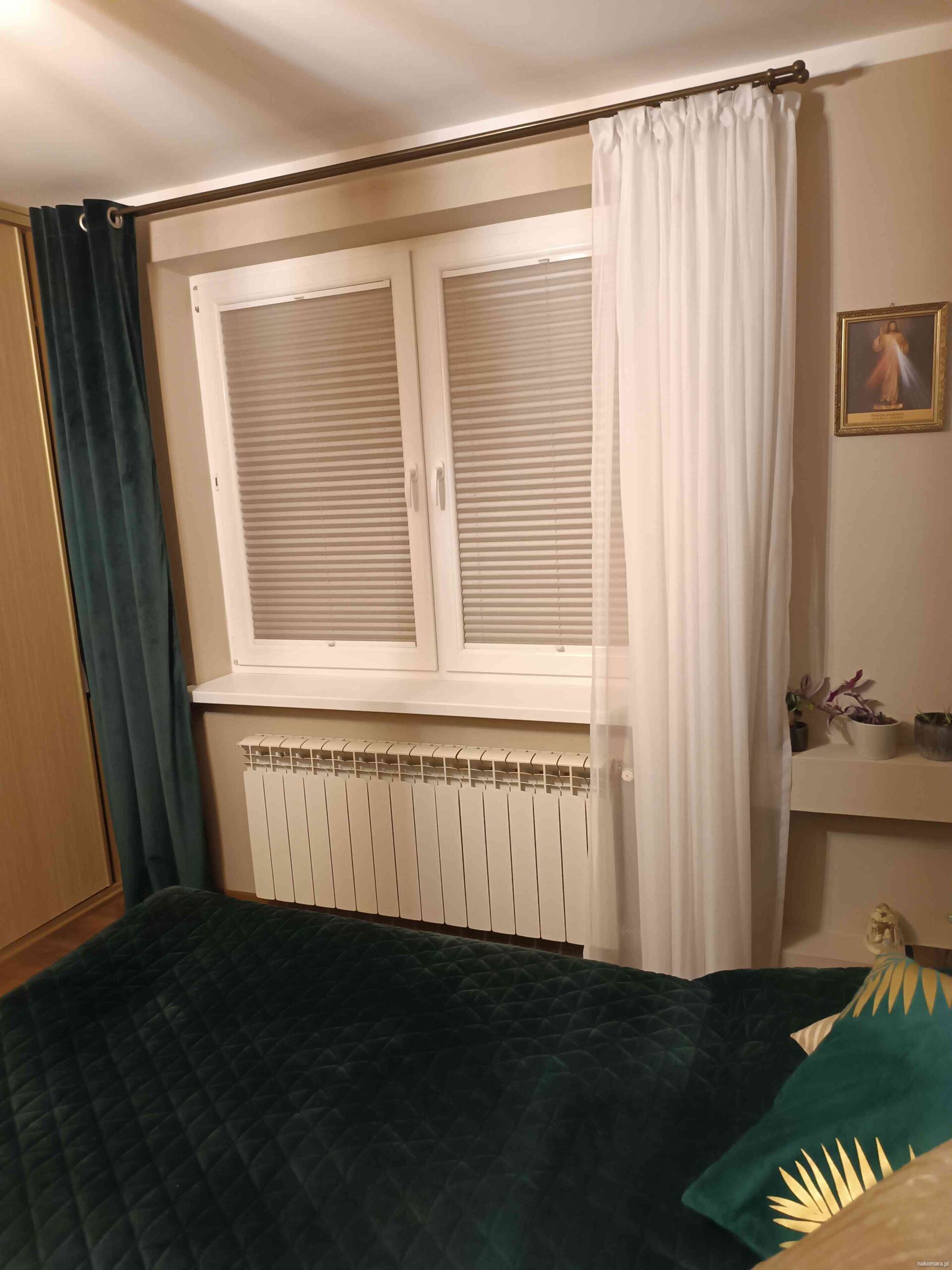 Rolety plisowane do sypialni Żabno